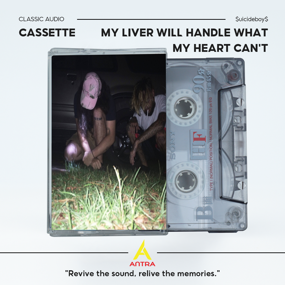 $uicideboy$ Cassette Tape Collection – Grey/Grey, Eternal Grey, I Want to Die in New Orleans, Stop Staring at the Shadows, Long Term Effects of Suffering – Vintage Hip Hop & Underground Rap