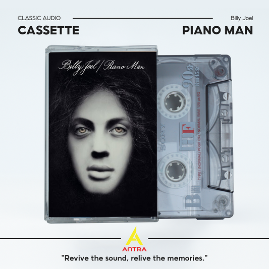 Billy Joel Vintage Cassette Tape Set – Piano Man, River of Dreams, Turnstiles, Songs in the Attic, Storm Front – Retro Collectible Mixtape