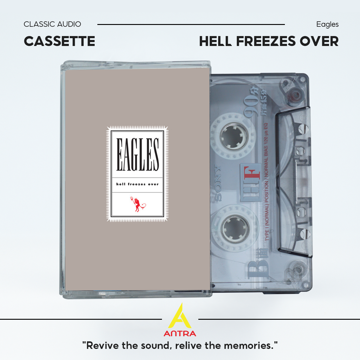 Eagles Retro Cassette Tape Collection – Hand-Recorded Classic Rock & Country Rock Mixtape Set