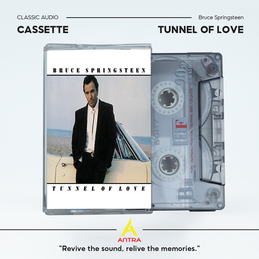 Bruce Springsteen Retro Cassette Tape Collection – Hand-Recorded Classic Rock & Heartland Rock Mixtape Set