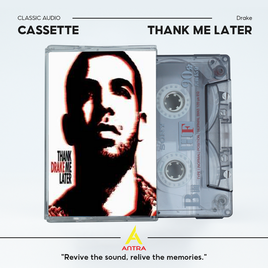 Drake Cassette Tape Set – Thank Me Later, Certified Lover Boy, More Life, So Far Gone, Honestly Nevermind – Hip Hop & R&B Collectible Mixtape