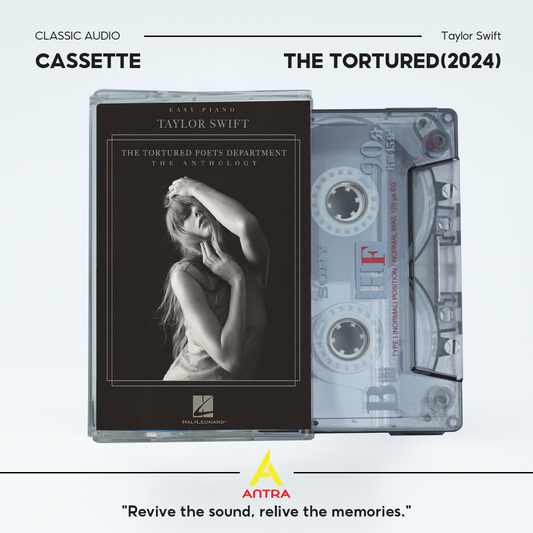 Taylor Swift Cassette Tape Set – Reputation, The Tortured Poets Department: The Anthology, Lover – Vintage Pop & Singer-Songwriter Collection