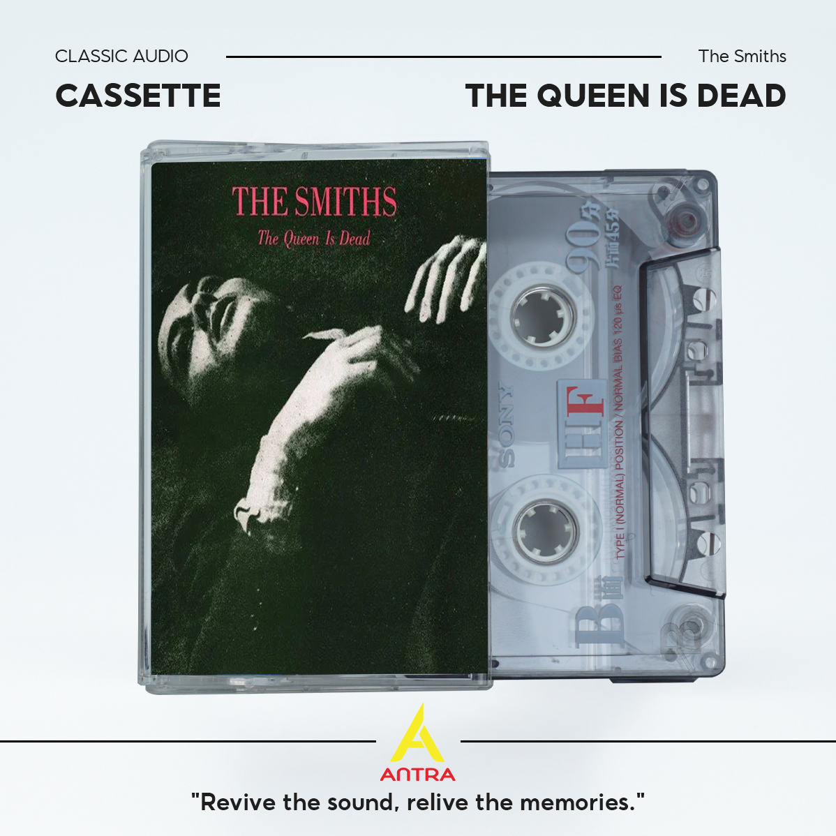 The Smiths Cassette Tape Collection – Hatful of Hollow, The Queen Is Dead, The Sound of The Smiths, Louder Than Bombs, Meat Is Murder – Vintage Indie Rock & Alternative Mixtape