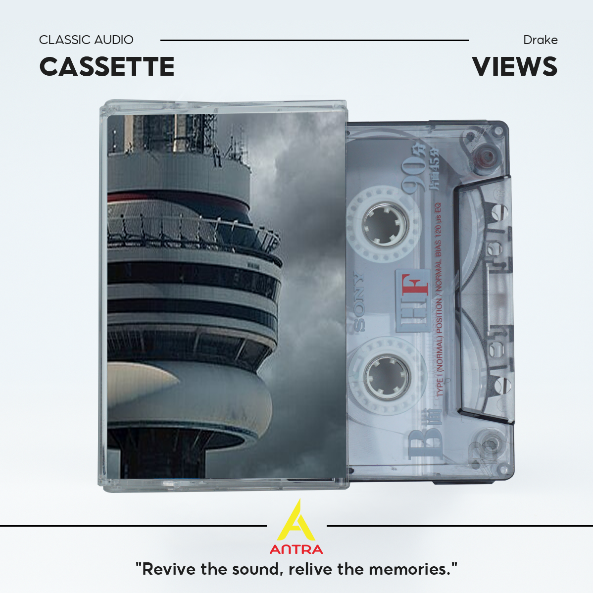 Drake Retro Cassette Tape Collection – Take Care, Nothing Was the Same, Views, Scorpion, If You’re Reading This It’s Too Late – Hip Hop & R&B Mixtape for Collectors