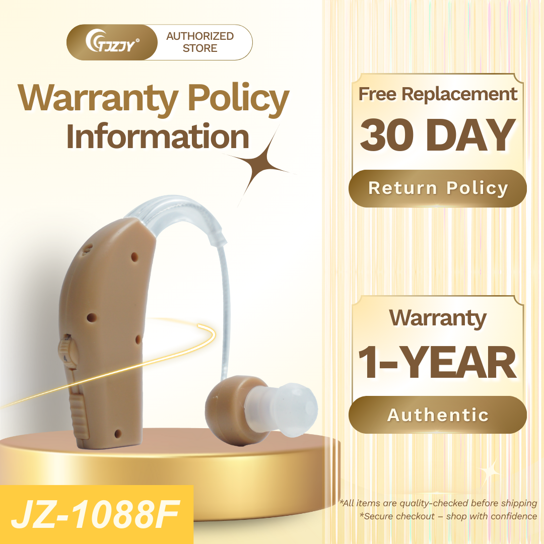 Hearing Aid, High-end Hearing Aid Headphones TJZJY 1088F Wireless Rechargeable For The Elderly, 12-Month Warranty