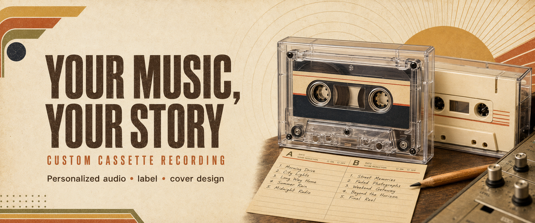 Cassette tapes bring great experiences to everyday life