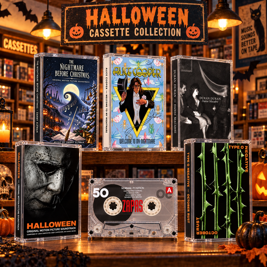 Best Halloween Cassette Tapes for a Spooky Season Collection