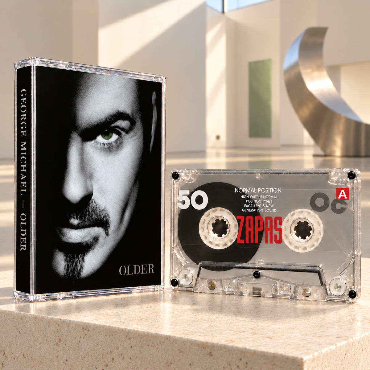 George Michael Handmade Cassette Collection – Faith, Listen Without Prejudice Vol. 1 & Older