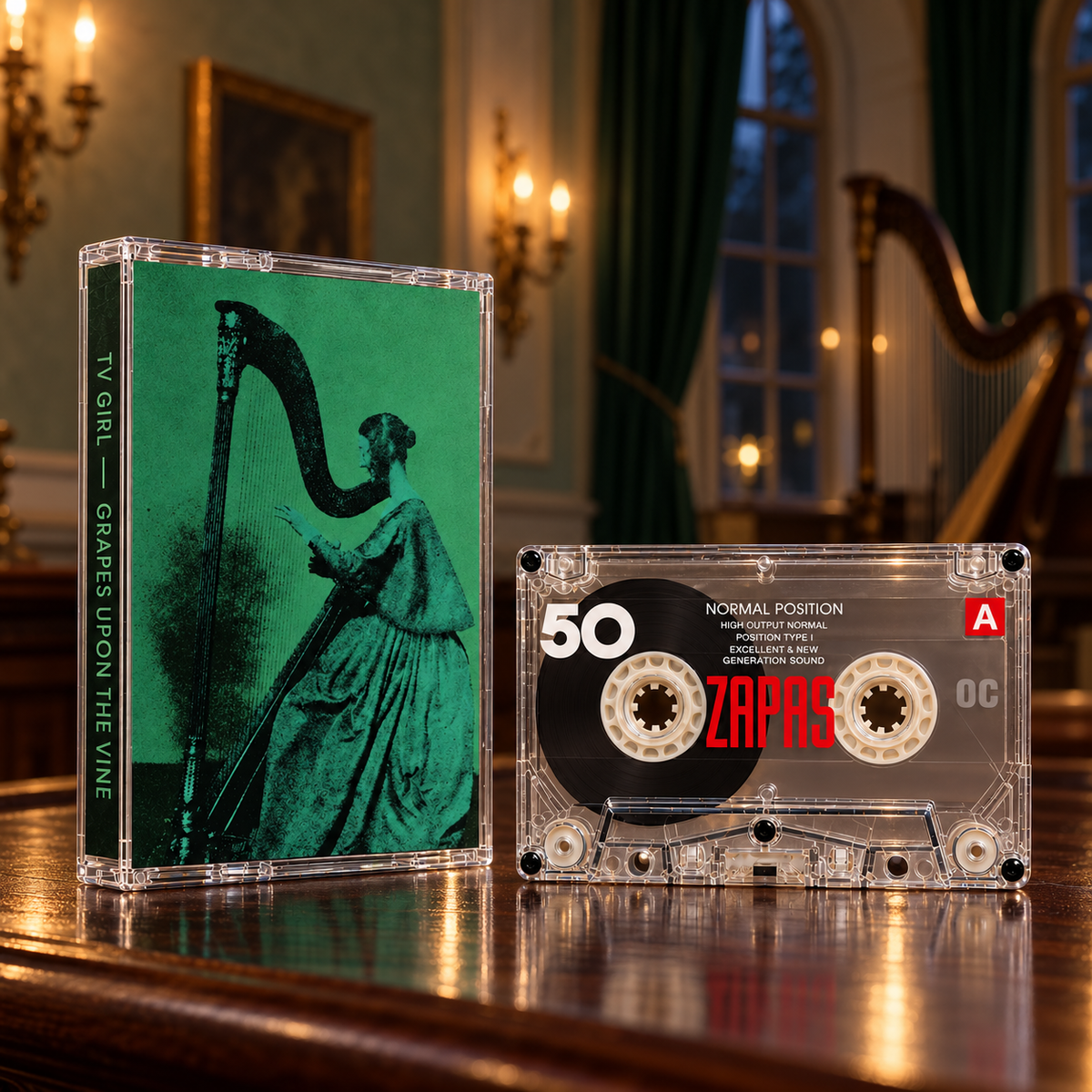 TV Girl Cassette Tape Collection – French Exit, Who Really Cares, Death of a Party Girl & Grapes Upon the Vine
