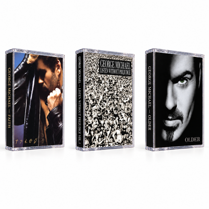 George Michael Handmade Cassette Collection – Faith, Listen Without Prejudice Vol. 1 & Older
