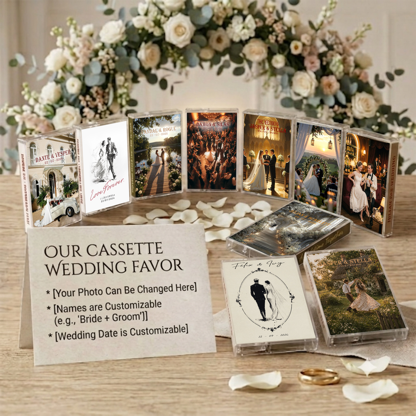 Wedding Day & Romantic Cassette Collection | Elegant Love Songs & Melodies