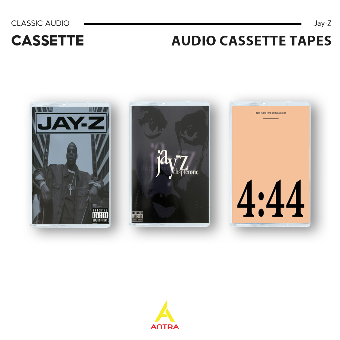 Jay-Z Cassette Tapes – Classic Albums Collection (Vol. 1)