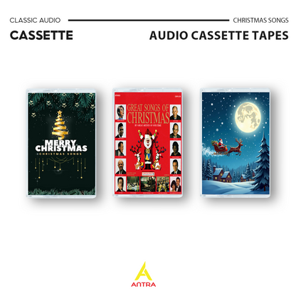 Christmas Cassette Tape Collection – Retro Hand-Recorded Holiday Music for Collectors & Gift Lovers