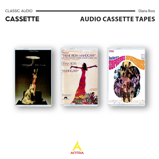 Diana Ross Vintage Cassette Tape Collection – Hand-Recorded Soul, Motown & Classic Pop Mixtape Set