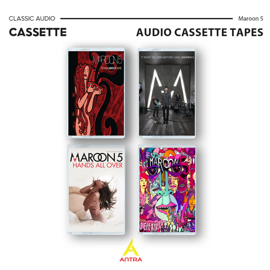 Maroon 5 Cassette Collection – Songs About Jane, It Won’t Be Soon Before Long, Hands All Over & Overexposed