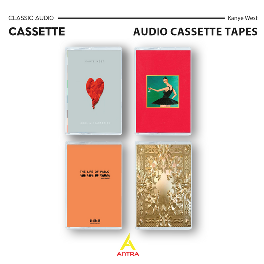 Kanye West Cassette Tape Collection – Vintage Hand-Recorded Mixtapes for Hip-Hop Collectors