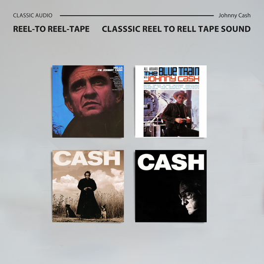 Johnny Cash Reel-to-Reel Tape Collection | Classic Analog Fanmade Edition for Collectors