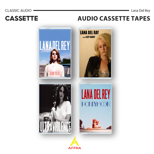 Lana Del Rey Retro Cassette Tape Collection – Born to Die, Ultraviolence, Honeymoon & Lizzy Grant – Indie Pop & Dream Pop