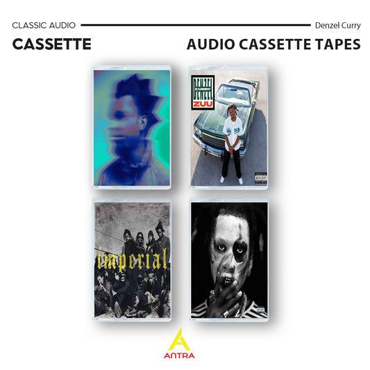 Denzel Curry Cassette Tape Collection – Melt My Eyez See Your Future, ZUU, Imperial & TA13OO – Hip Hop & Rap Set