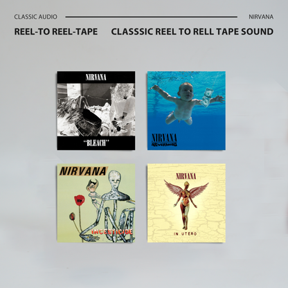 Nirvana Reel-to-Reel Tape Collection | Classic Analog Fanmade Edition