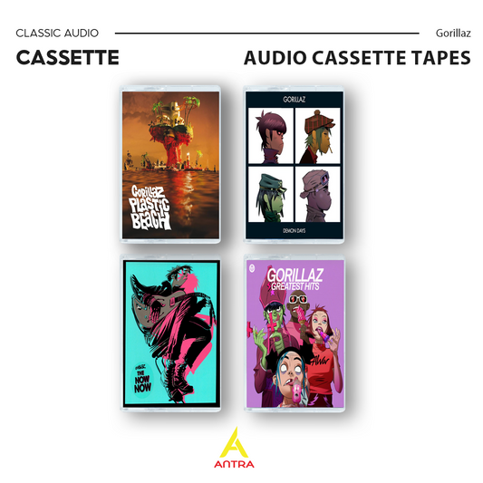 Gorillaz Cassette Collection – Animated Icons in Analog