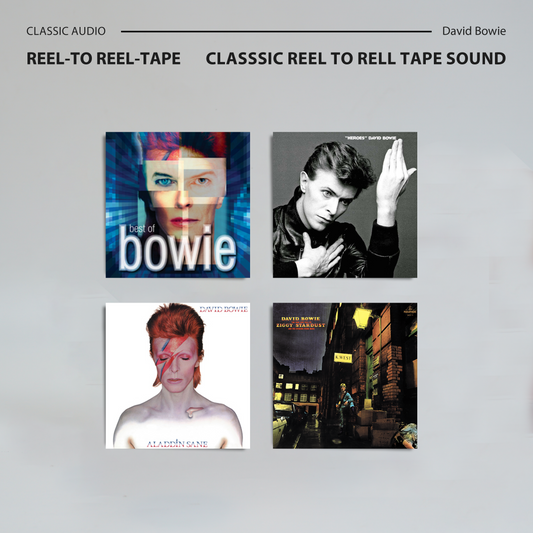 David Bowie Reel-to-Reel Tape Collection | Classic Analog Fanmade Edition for Collectors