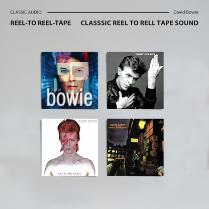 David Bowie Reel-to-Reel Tape Collection | Classic Analog Fanmade Edition for Collectors