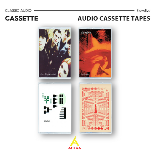 Slowdive Cassette Tape Collection – Retro Hand-Recorded Shoegaze Mixtapes for Collectors & Dream Pop Lovers