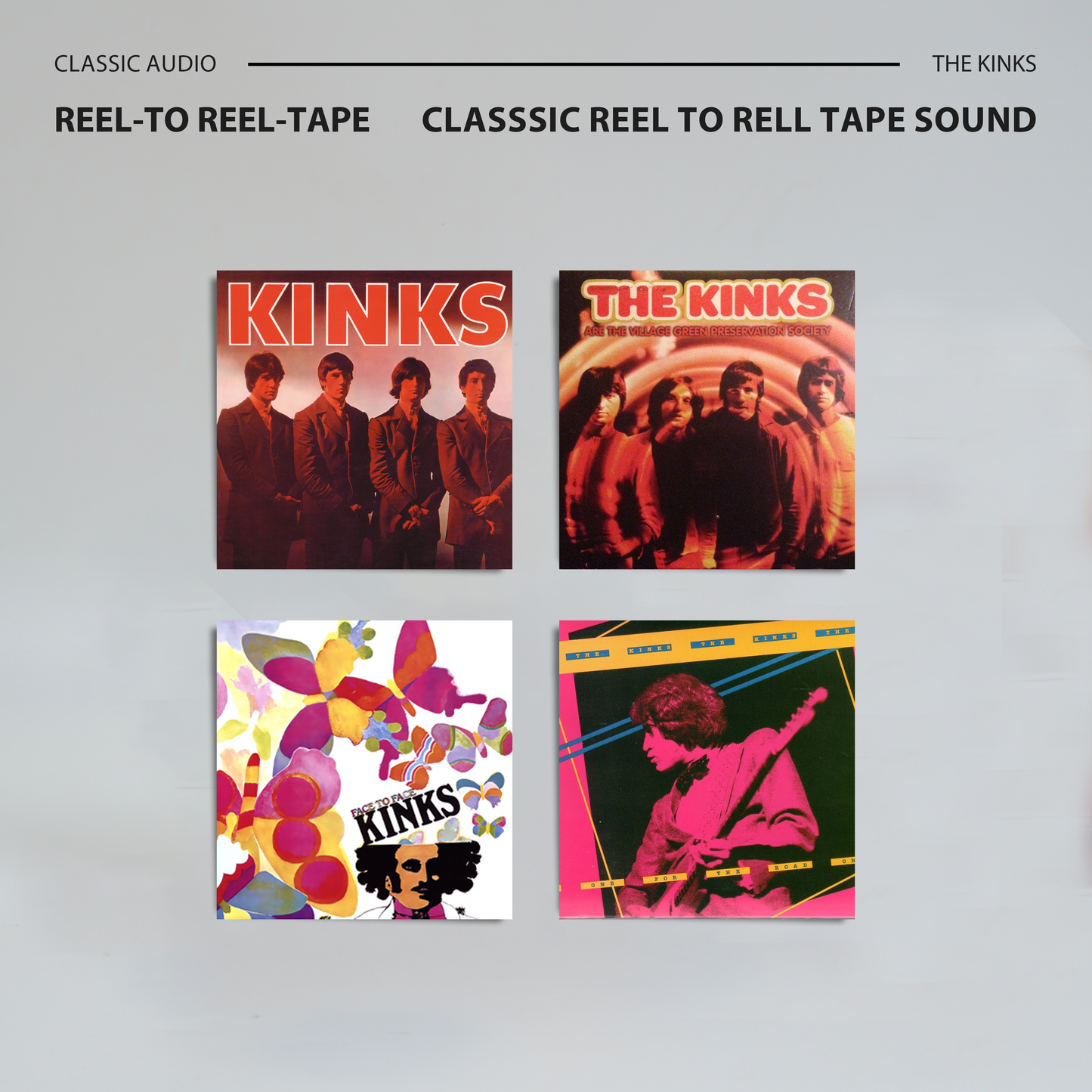 The Kinks Reel-to-Reel Tape Collection | Classic Analog Fanmade Edition