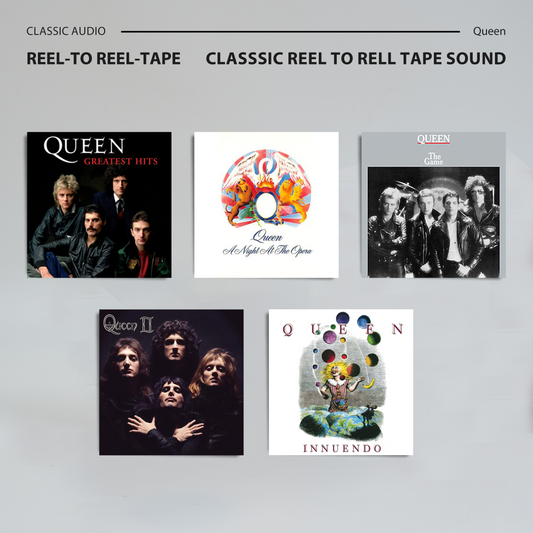 Queen Reel-to-Reel Tape Collection | Classic Analog Fanmade Edition for Collectors