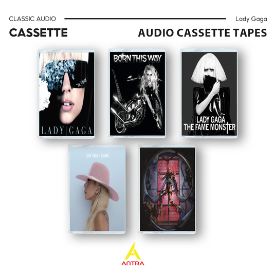 Lady Gaga Cassette Collection | Vintage Pop Icon Retro Mixtape Set