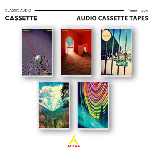 Tame Impala Retro Cassette Tape Collection – Vintage Mixtapes for Collectors & Psychedelic Rock Fans