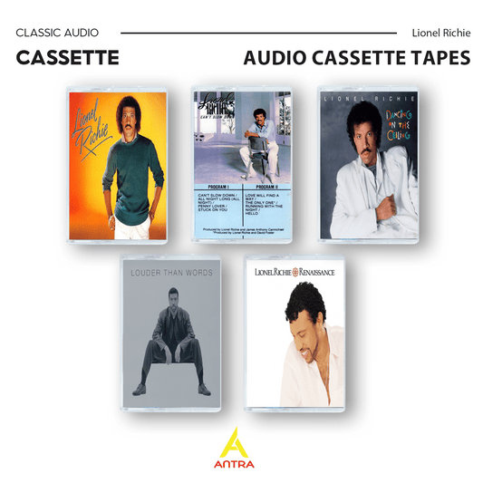 Lionel Richie Cassette Tape Collection – Timeless Soul, Pop & R&B Classics