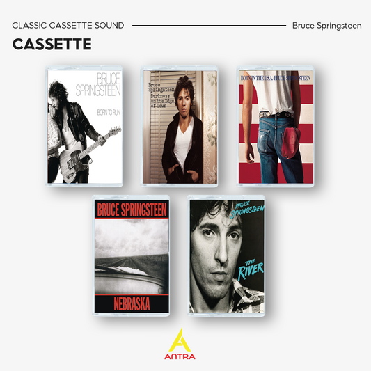 Bruce Springsteen Vintage Cassette Tape Collection – Hand-Recorded Classic Rock & Heartland Rock Mixtape Set
