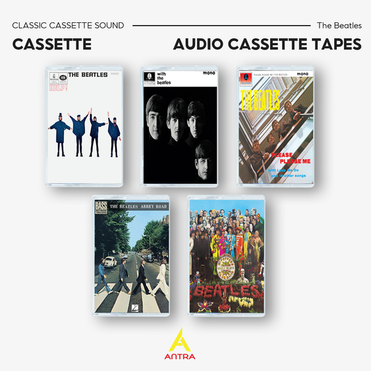 The Beatles Cassette Tape Collection – Help!, Abbey Road, Sgt. Pepper & More – Vintage Rock Classics