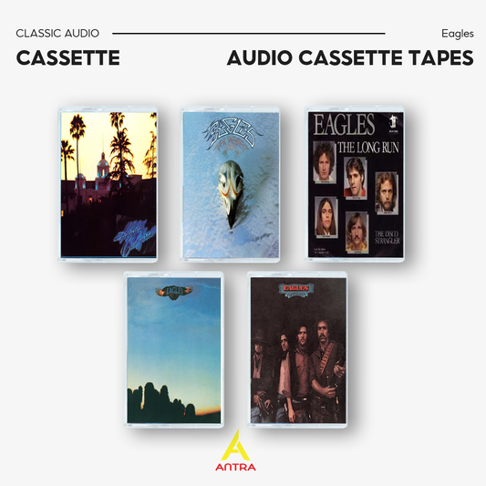 Eagles Vintage Cassette Tape Collection – Hand-Recorded Classic Rock & Country Rock Mixtape Set