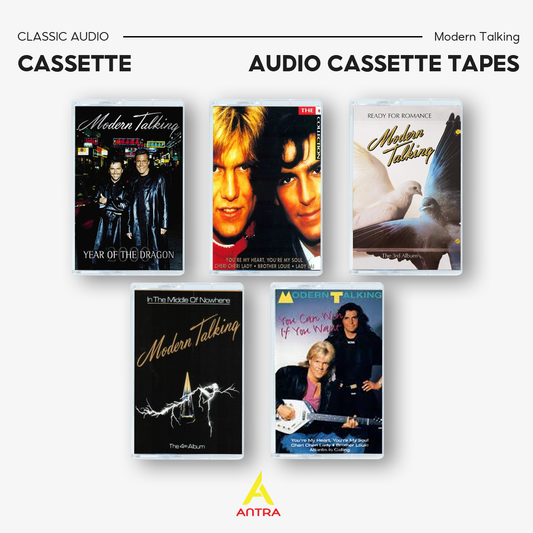 Modern Talking Cassette Collection – Iconic 5-Album Set