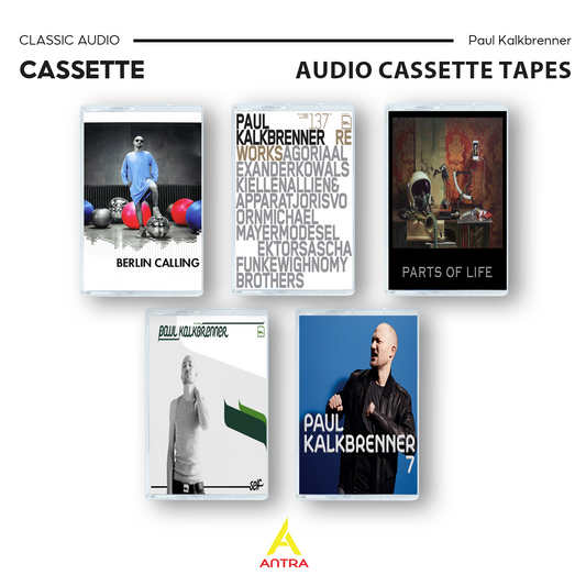 Paul Kalkbrenner Cassette Tape Collection – Berlin Calling, Parts of Life, 7 & Self – Techno & Electronic Music
