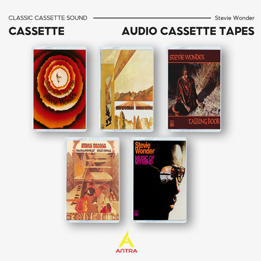 Stevie Wonder Cassette Tape Collection – Soulful Classics & Timeless Hits