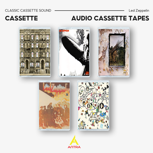 Led Zeppelin Cassette Collection – Complete 5-Album Set