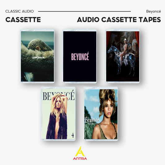 Beyoncé Retro Cassette Tape Collection – Hand-Recorded R&B, Pop & Soul Mixtape Set