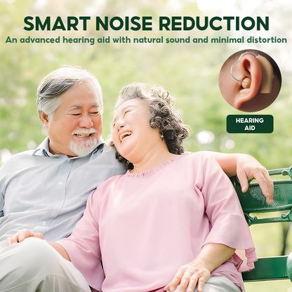 Hearing Aid, High-end Hearing Aid Headphones TJZJY 1088F Wireless Rechargeable For The Elderly, 12-Month Warranty