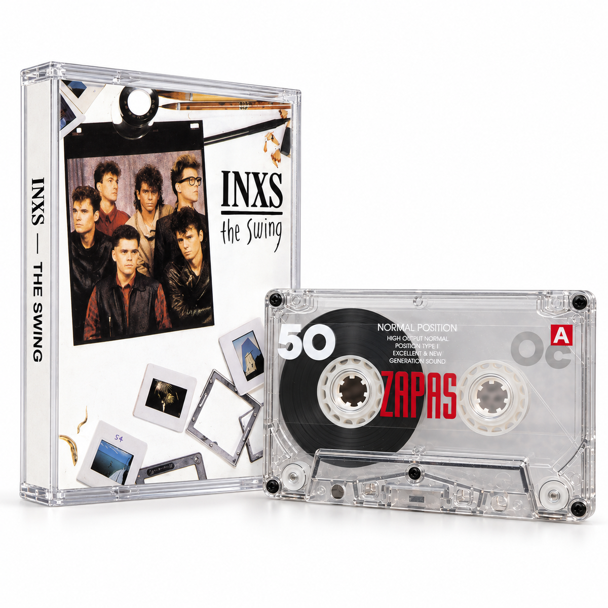 INXS Cassette Tape Collection – Classic New Wave & Pop Rock Albums
