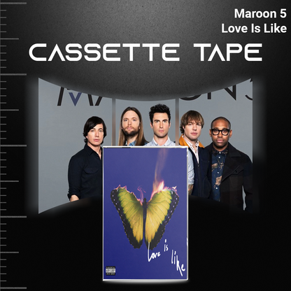 Maroon 5 Cassette Tapes – V, Red Pill Blues, Jordi & JORDI (Deluxe Butterfly Edition)