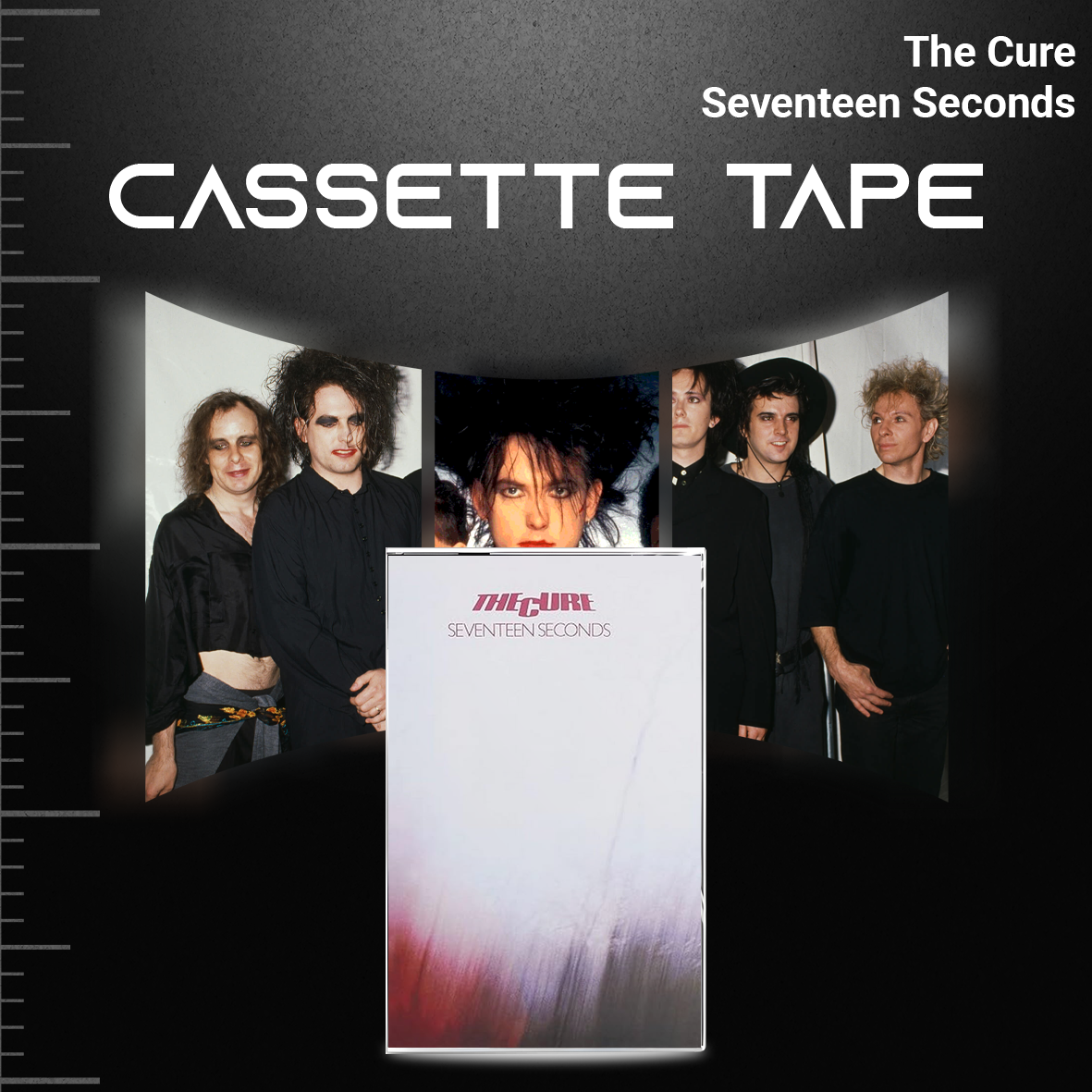 The Cure Classic Cassette Set – Retro Gothic Rock & Post-Punk Mixtape | Hand-Recorded Vintage Collectible