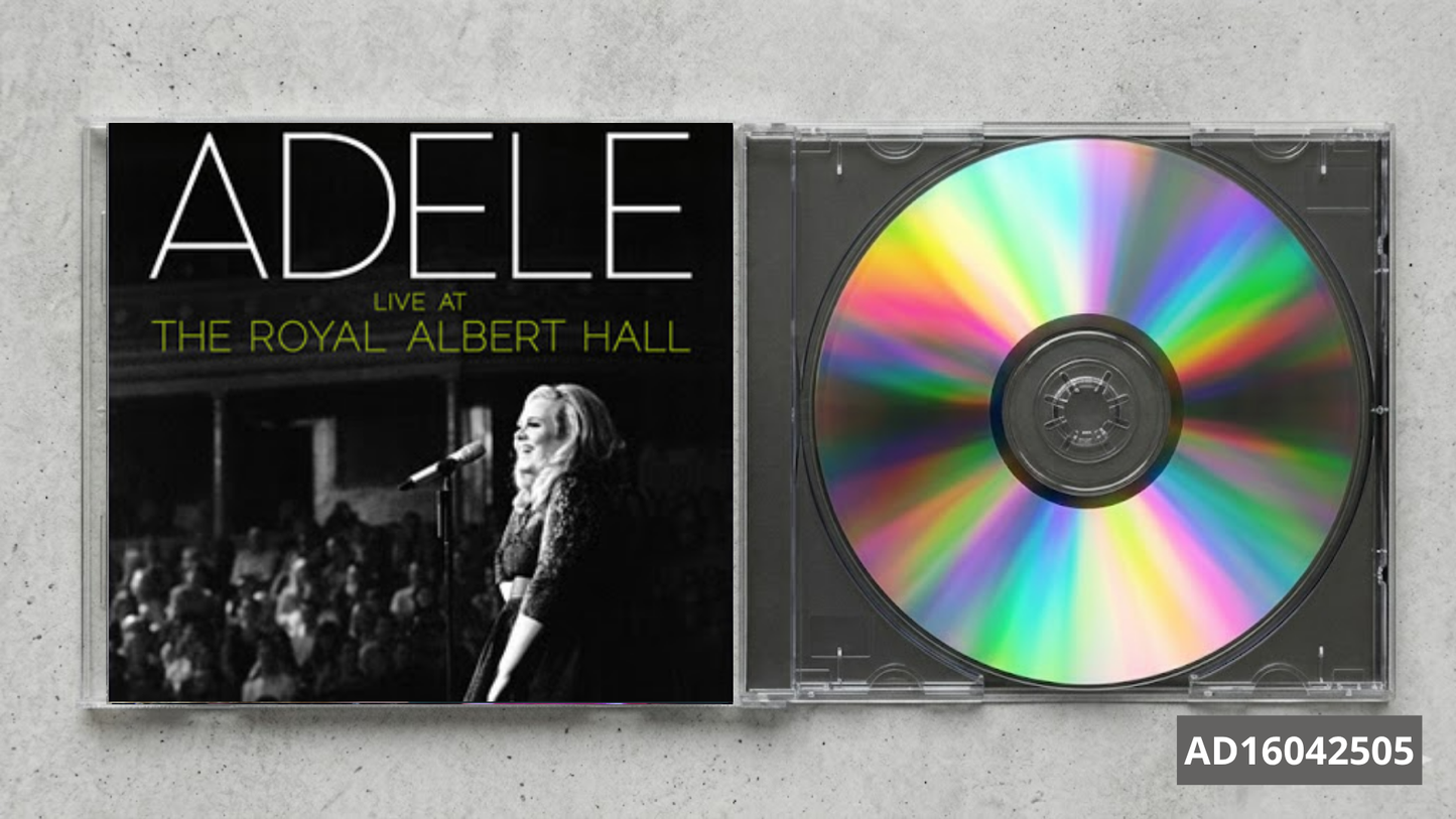 Adele – Live at the Royal Albert Hall FanMade CD | Live Soul Pop Experience | Custom Collectible Disc | Emotional Music Gift