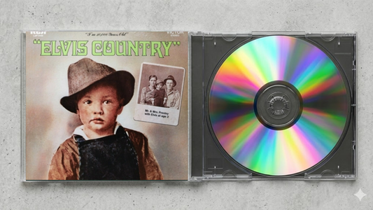 Elvis Presley – Elvis Country (I’m 10,000 Years Old) Fan-Made CD Edition | Country Rock Collector’s CD | Exclusive Custom Disc Release