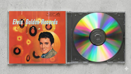 Elvis Presley – Elvis’ Golden Records Fan-Made CD Edition | Greatest Hits Collector’s CD | Exclusive Custom Disc Release