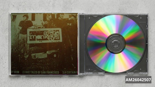 Arctic Monkeys – Beneath the Boardwalk FanMade CD | Indie Rock Demo Collection | Custom Collectible Disc | Rare Early Recordings