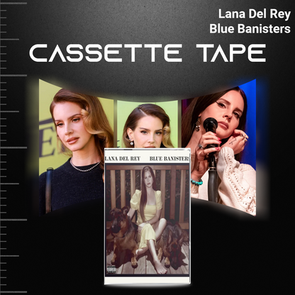 Lana Del Rey Retro Cassette Tape Collection – Hand-Recorded Indie Pop, Dream Pop & Alternative Mixtape Set